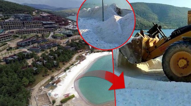 Bodrum plajlarındaki tehlike için harekete geçildi! Dün sabah başladı