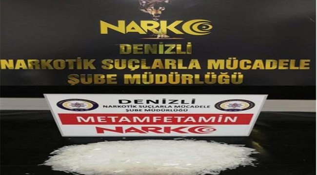 Denizli'de kaynak makinesinin içine sakladığı uyuşturucu ile yakalanan zanlı tutuklandı