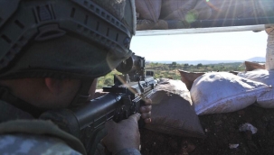 Fırat Kalkanı bölgesinde 2 PKK/YPG'li terörist etkisiz hale getirildi