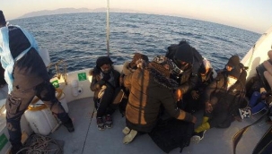 İzmir'de 147 kaçak göçmen kurtarıldı