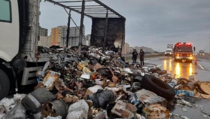 Kuzey Marmara Otoyolu'nda yangın paniği! Hepsi yola saçıldı