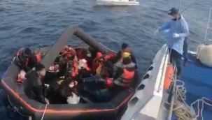 Ayvacık açıklarında 27 sığınmacı kurtarıldı