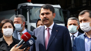 Bakan Kurum: Kızılcahamam'da yanan 15 iş yerini yeniden inşa edeceğiz