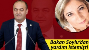Bakan Soylu'dan yardım istemişti!