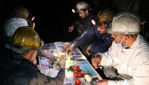 Zonguldak'ta yerin 250 metre altında ilk sahur