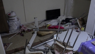 Cezaevinden izinli çıktı; annesini dövüp, polislere bıçak çekti