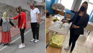 Sedanur babasının bayrağını devraldı