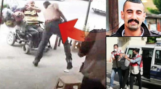 Engellileri dövüp serbest kalmıştı! Dün yeniden gözaltına alındı, bu kez tutuklandı