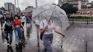 İstanbul'da kısa süreli sağanak etkili oldu!