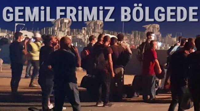 Milas'taki yangın termik santrale ulaştı: İskeledeki vatandaşlar çıkarma gemisiyle tahliye ediliyor