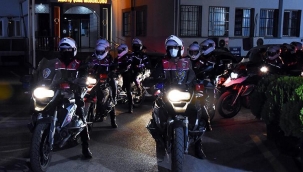 300 polisin katılımıyla asayiş uygulaması yapıldı