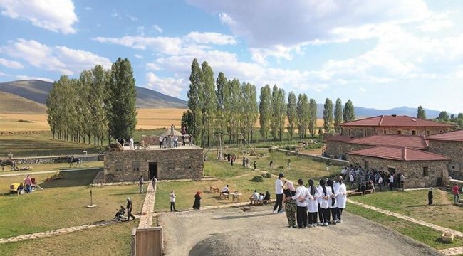 Avrupa ödüllü müzede harman şenliği