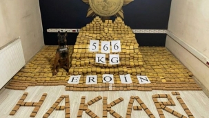 Bakan Soylu: Yüksekova'da 566 kilo eroin ele geçirildi