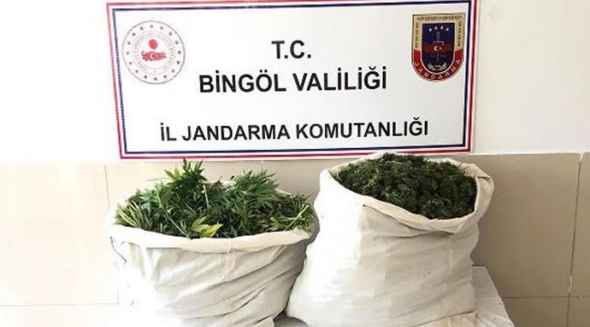 Bingöl'de ele geçirildi! Tam 21 kilo...
