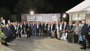 Dağ ve Sürekli'den önemli mesajlar.. Bakırçay'da vefa buluşması