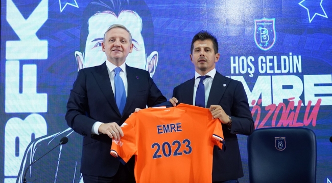 Başakşehir'de Emre Belözoğlu dönemi başladı
