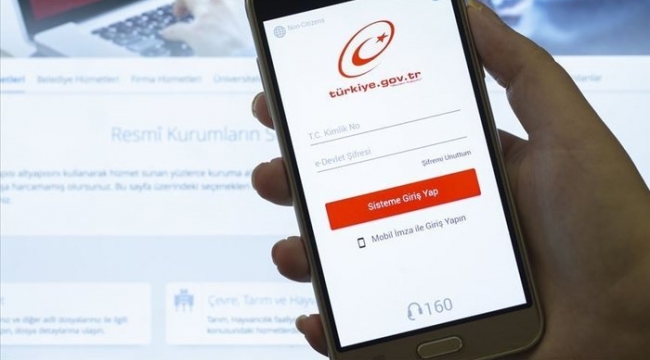 e-Devlet'ten