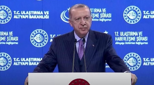Erdoğan: Kanal İstanbul fiilen uygulanma aşamasına geldi