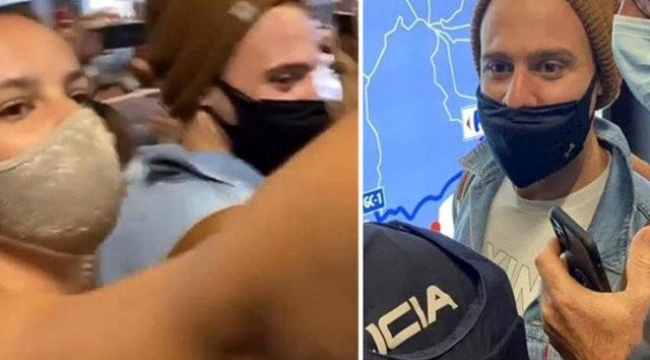 Kanarya Adaları'nda Kerem Bürsin izdihamı!