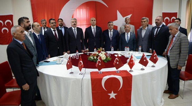 MHP heyeti Bingöl'de