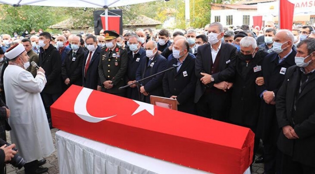 Şehit Uzman Çavuş Çalışkan, toprağa verildi
