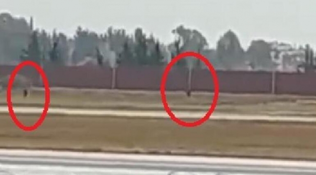 Adana Havalimanı'nda iniş yapan uçağın önüne çıkmışlardı! 120 göçmen sınır dışı edilecek