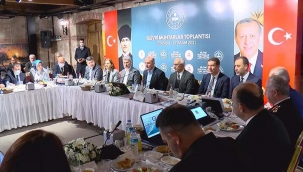 Bakan Soylu Silivri’de muhtarlarla bir araya geldi