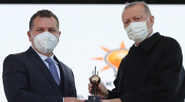 Cumhurbaşkanı Erdoğan'dan Balıkesir’e 2. ödül
