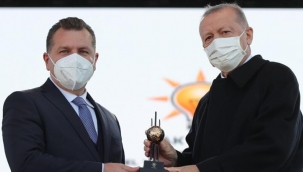 Cumhurbaşkanı Erdoğan'dan Balıkesir’e 2. ödül
