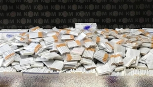 Kaçak 46 bin 640 makaron ele geçirildi