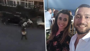 Maltepe'de sokak ortasında kadına şiddet: Gözaltına alındı