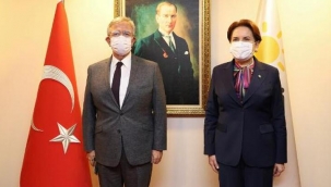 Akşener, Mansur Yavaş'ı kabul etti