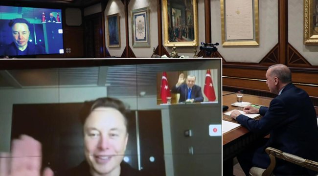 Cumhurbaşkanı Erdoğan'dan Musk'a sürpriz hediye!