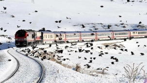 Doğu Ekspresi'ne coşkulu karşılama: Tren geldi, hoş geldi!