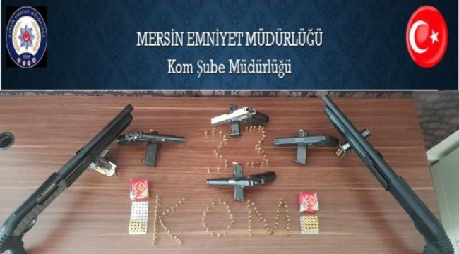 Mersin'deki 'Tırpan' operasyonunda 10 gözaltı