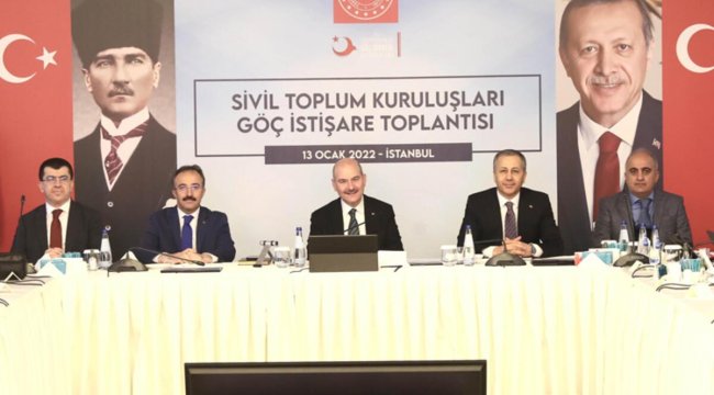 Bakan Soylu, STK temsilcileriyle görüştü