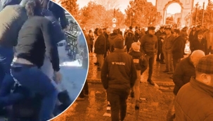Boşanma aşamasındaki eşini bıçaklayan kocaya linç girişimi