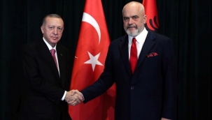 Erdoğan'dan Arnavutluk'ta FETÖ mesajı