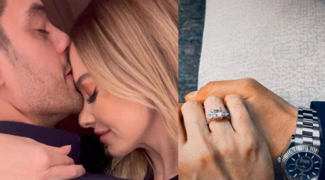 Hadise evleniyor! Tek taş yüzüğünün fiyatı servet değerinde
