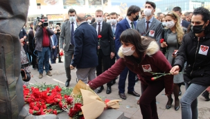 İzmir şehidini unutmadı