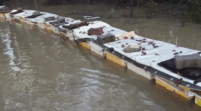 Köyceğiz’de aşırı yağışlar nedeniyle arı kovanları su içinde kaldı