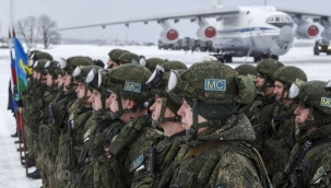 Rus barış güçleri Kazakistan'dan ayrıldı