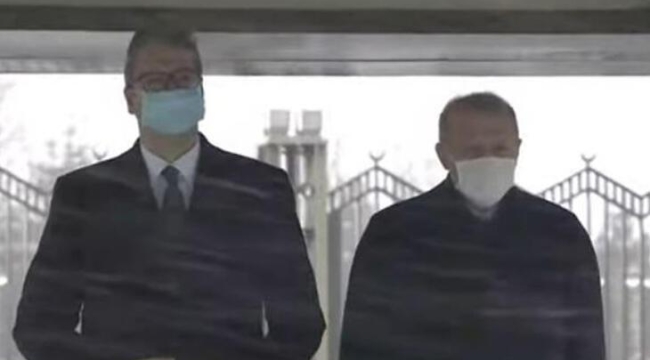 Sırbistan Cumhurbaşkanı Ankara'da! Erdoğan resmi törenle karşıladı
