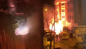 Sultangazi'de korku dolu anlar! Mahalleliyi sokağa döken patlama