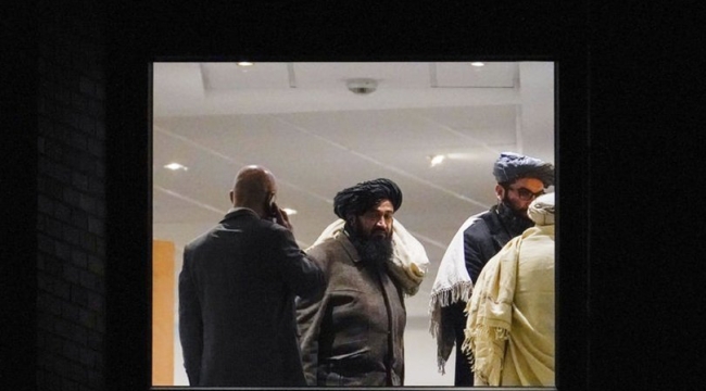 Taliban'ın ilk Avrupa ziyaretinde protesto