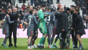 Beşiktaş son çeyrek finalist oldu
