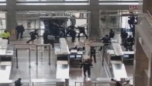 Çağlayan Adliyesi'ne kesici aletle girmeye çalıştı; gözaltına alındı