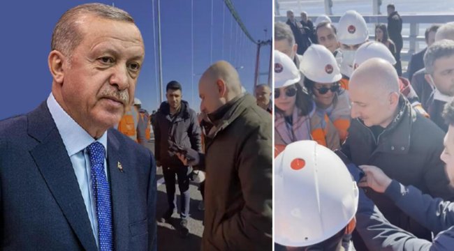 Cumhurbaşkanı Erdoğan'dan 1915 Çanakkale Köprüsü paylaşımı