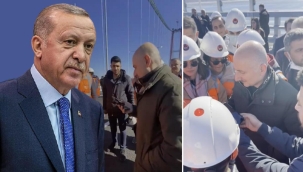 Cumhurbaşkanı Erdoğan'dan 1915 Çanakkale Köprüsü paylaşımı