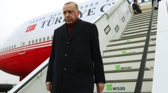 Cumhurbaşkanı Erdoğan yurda döndü